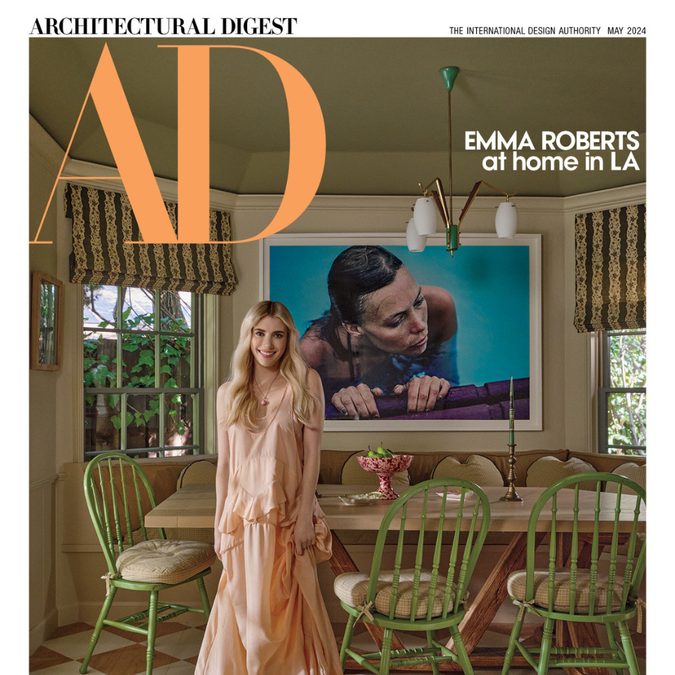 Architectural Digest // Emma Roberts