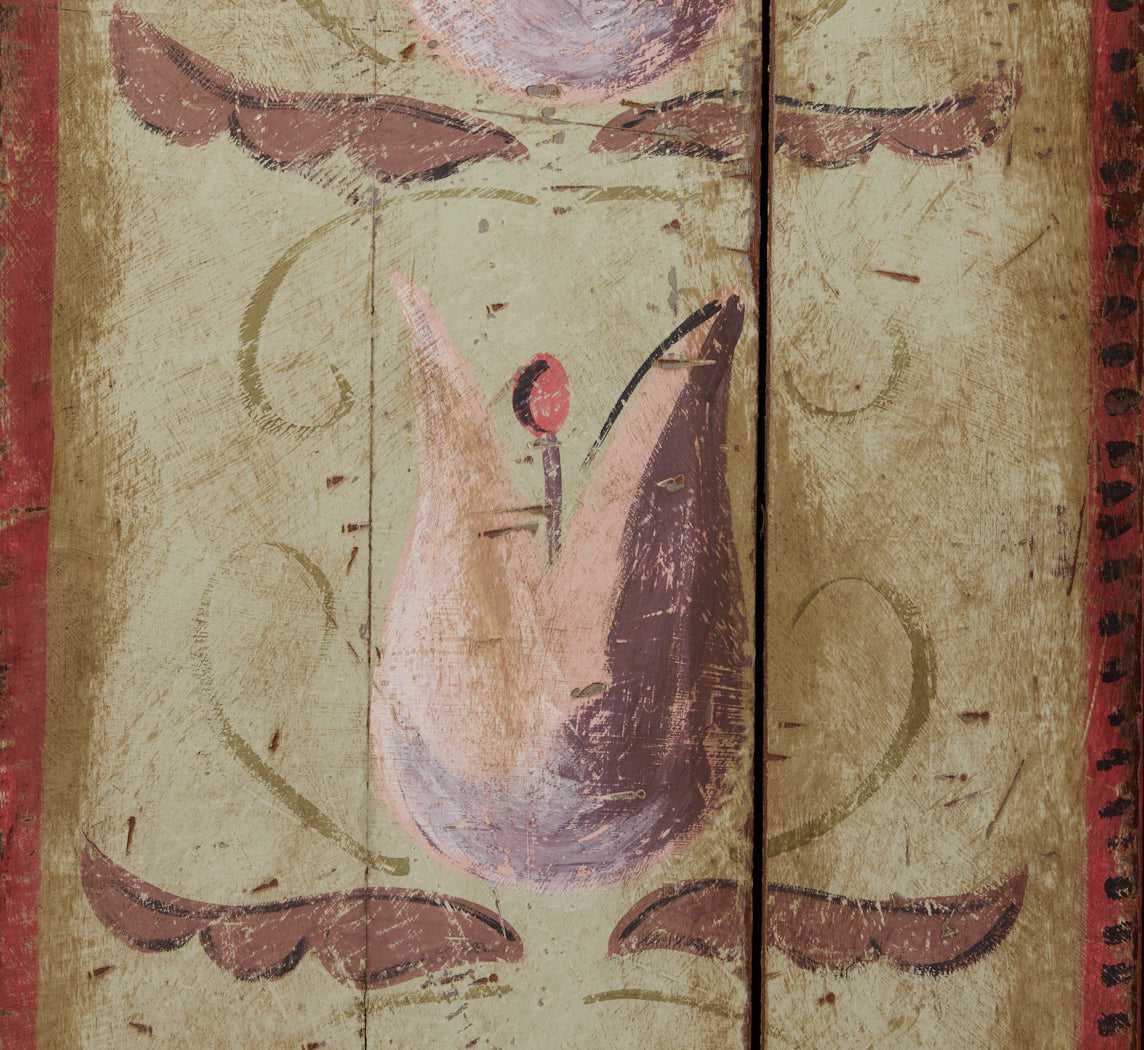 LATE 19TH CENTURY VICTORIAN PAINTED CABINET