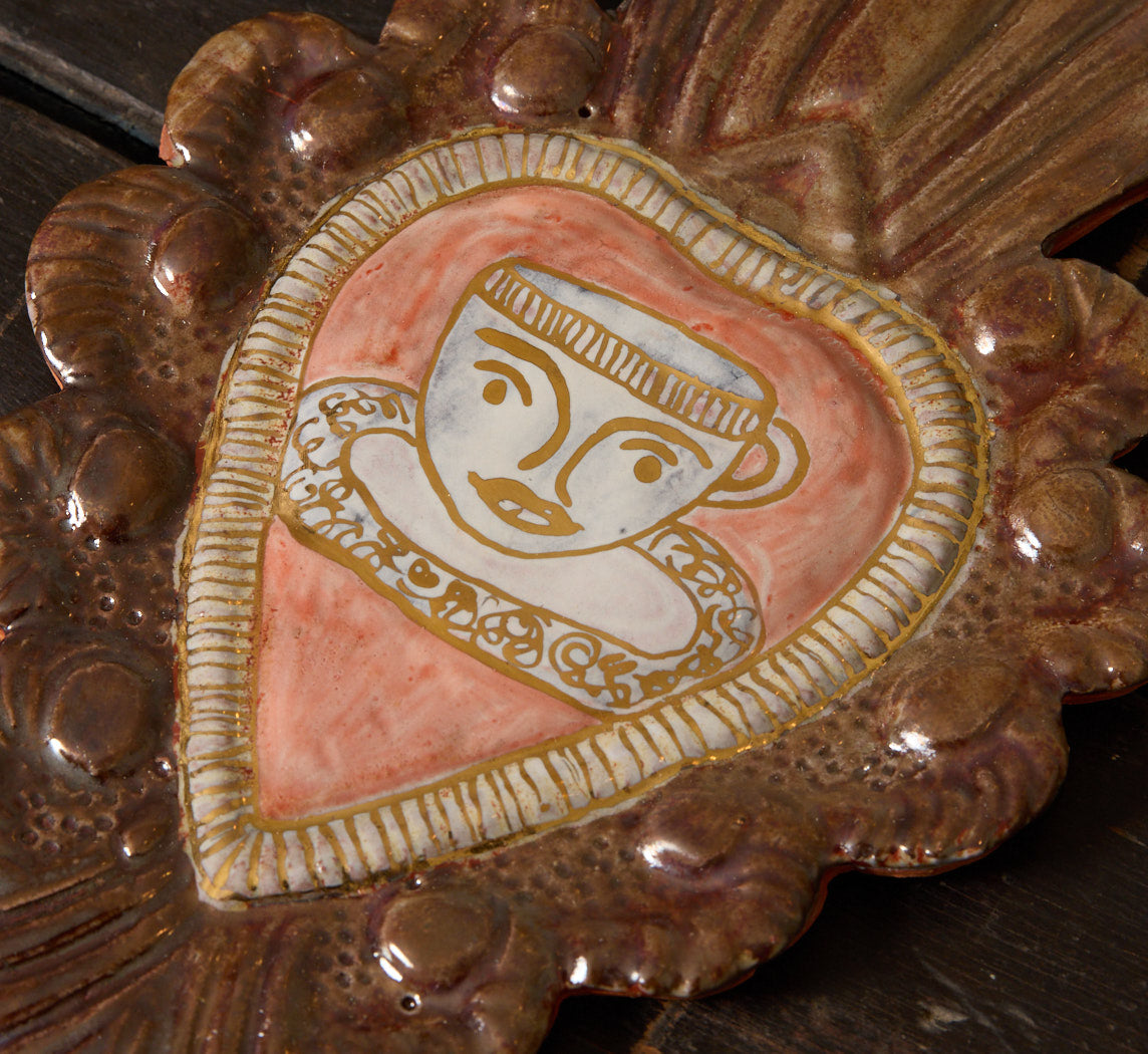 MY CUP RUNNETH OVER SACRED HEART BY TINA CHARAD