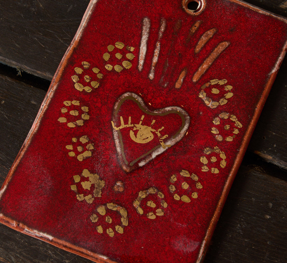 APPLE OF MY EYE WALL CHARM BY TINA CHARAD