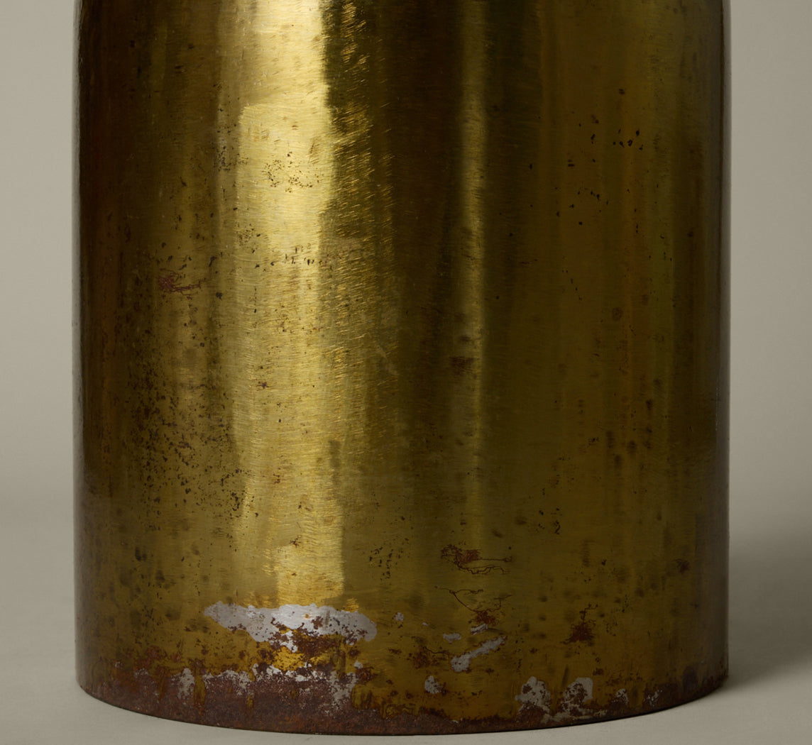 20TH CENTURY BRASS ABSTRACT SCULPTURE BY CLARK MURRAY