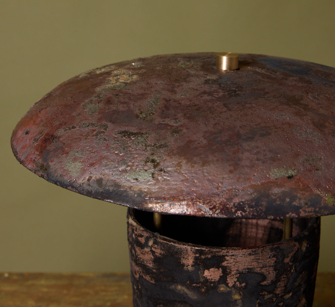 RAKU ATOMIC TABLE LAMP IN VENUS IV