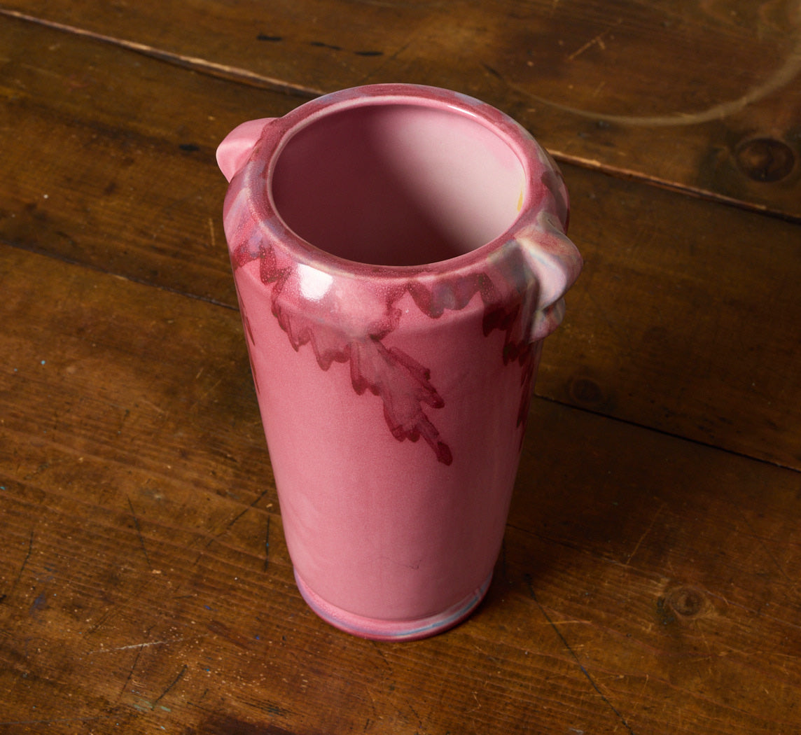 1920S ART DECO POTTERY VASE BY WELLER JUNEAU