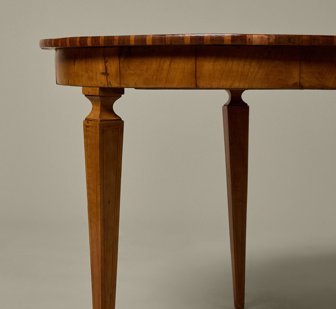 19TH CENTURY ITALIAN PARQUETRY COFFEE TABLE