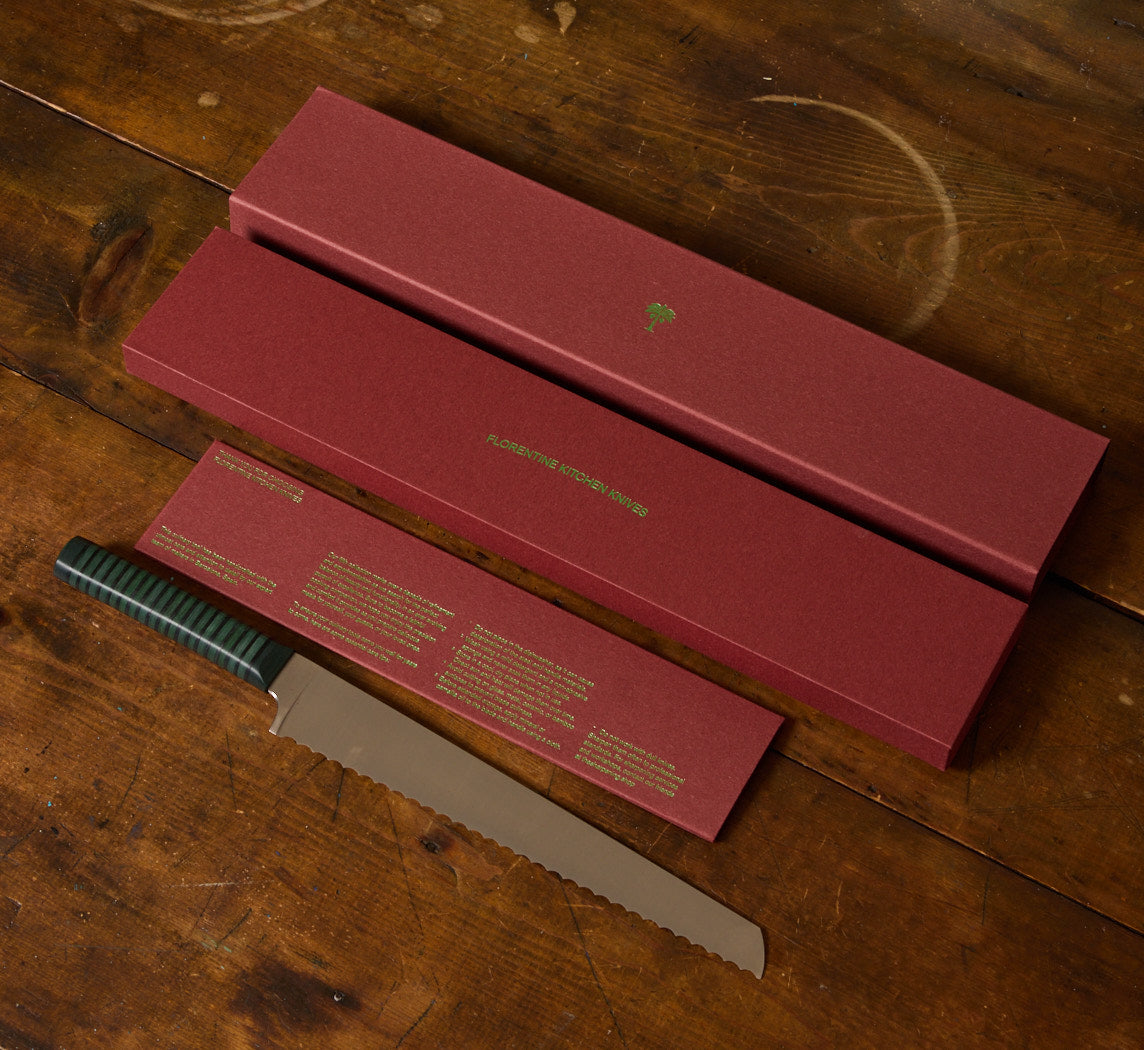 BREAD KNIFE BY FLORENTINE KITCHEN KNIVES