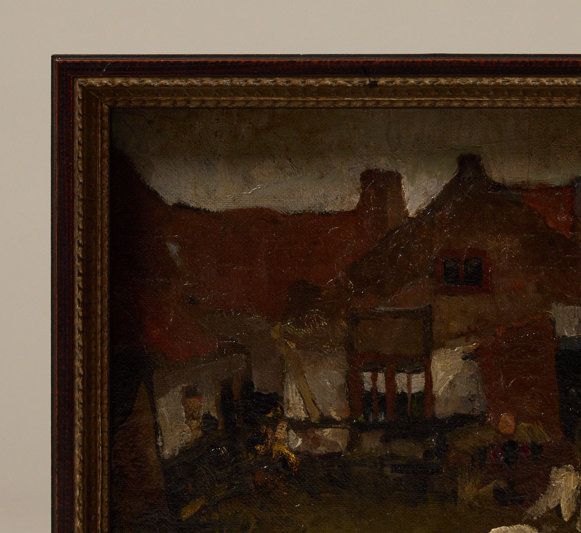 19TH CENTURY DUTCH COTTAGE SCENE