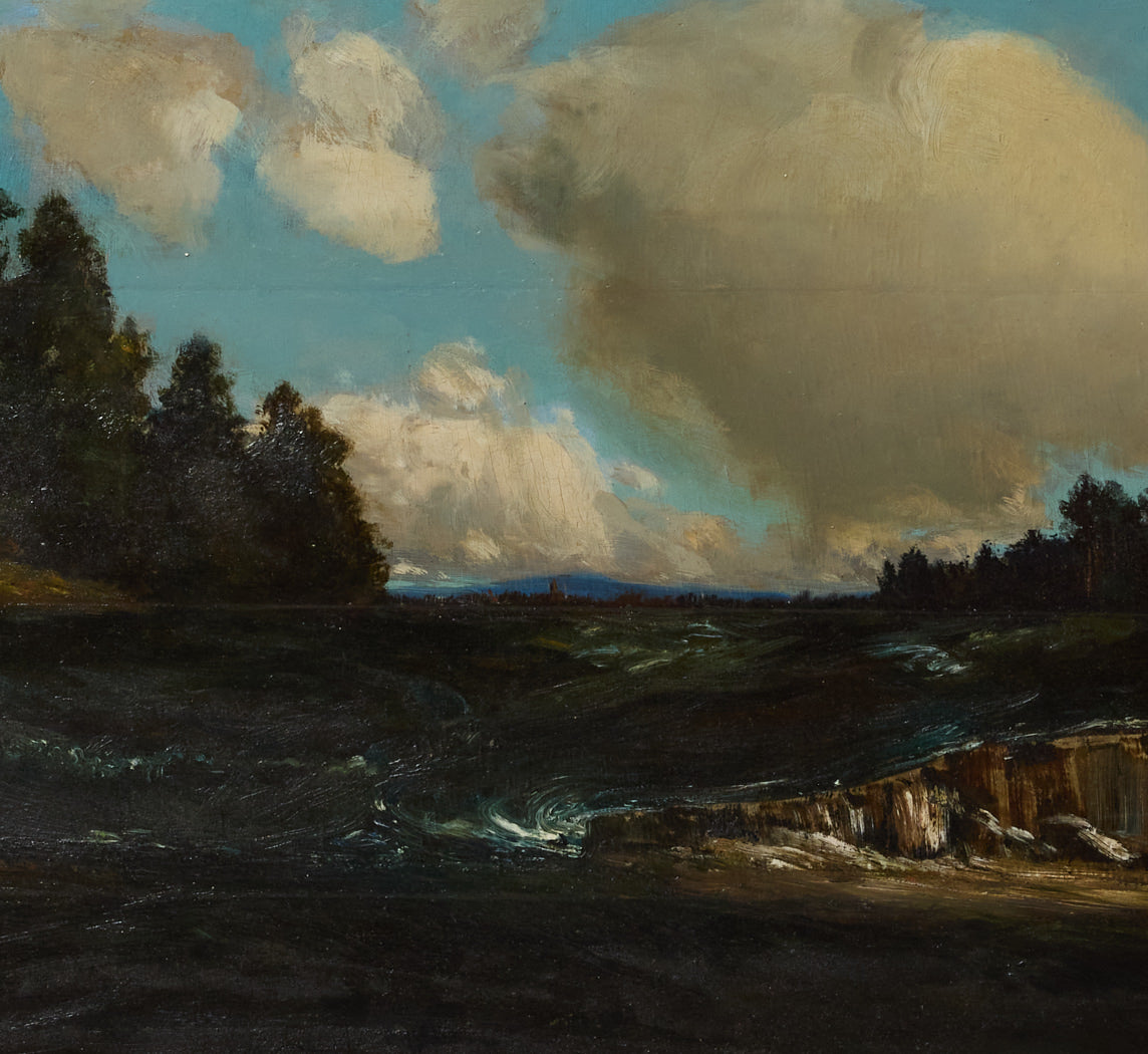 19TH CENTURY AMERICAN RIVER LANDSCAPE