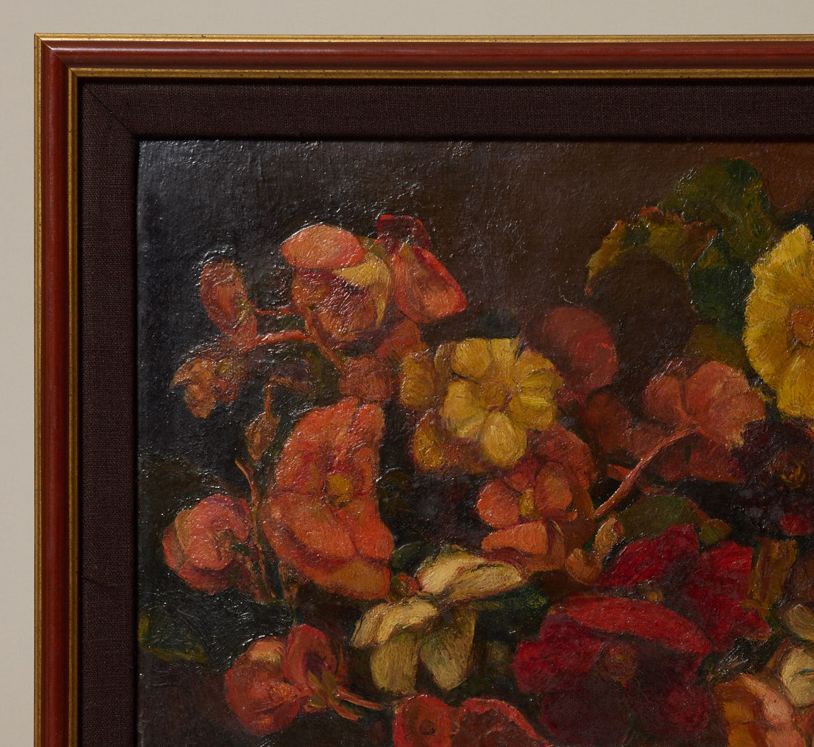 EARLY 20TH CENTURY DUTCH FLORAL STILL LIFE BY JOHANNA PIENEMAN (1889-1986)