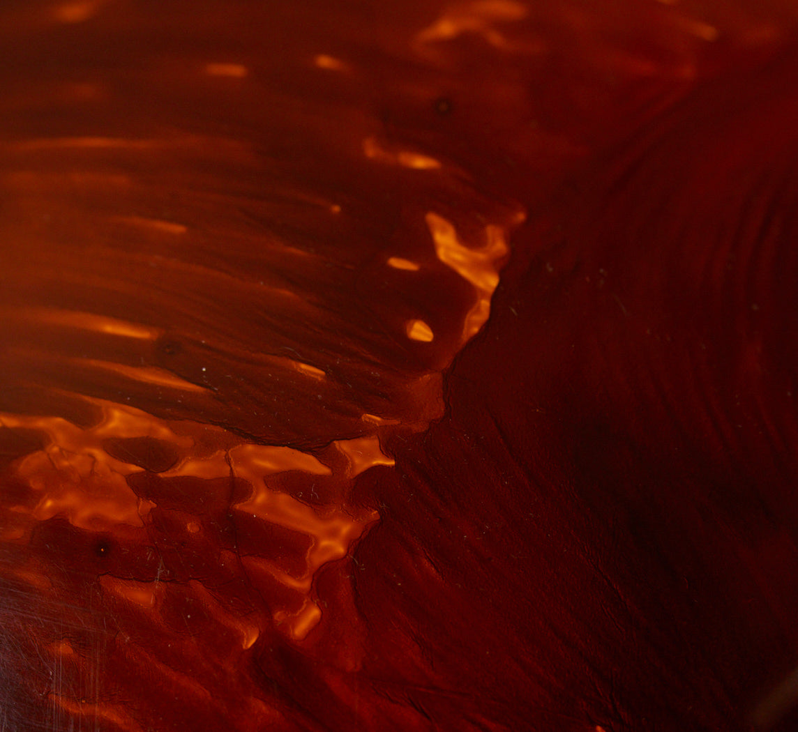 1970S LUCITE AND BRASS MUSHROOM TABLE LAMP