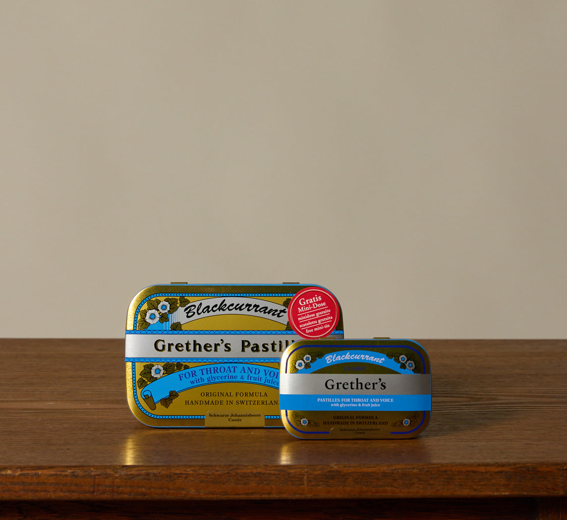 GRETHERS PASTILLES BLACKCURRANT SMALL 3.75OZ
