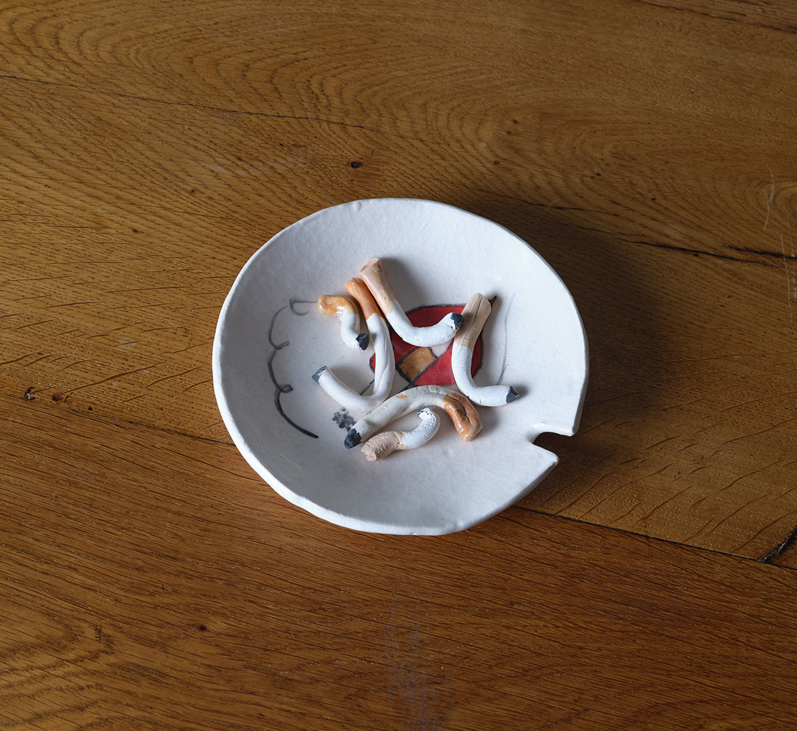 CERAMIC ASHTRAY BY ABRA