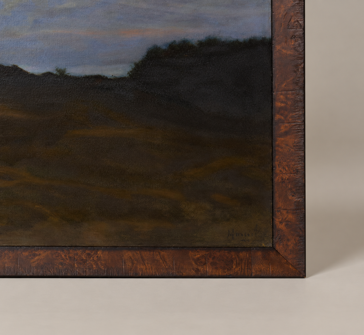 DUTCH SCHOOL TONALIST LANDSCAPE, C. 1900