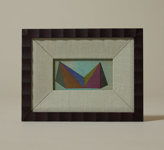 VINTAGE GEOMETRIC PAINTING II