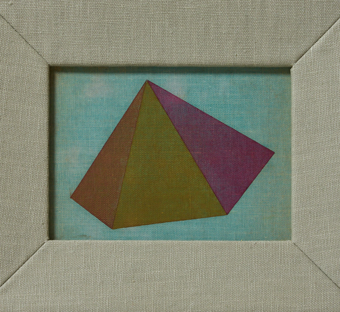 VINTAGE GEOMETRIC PAINTING III
