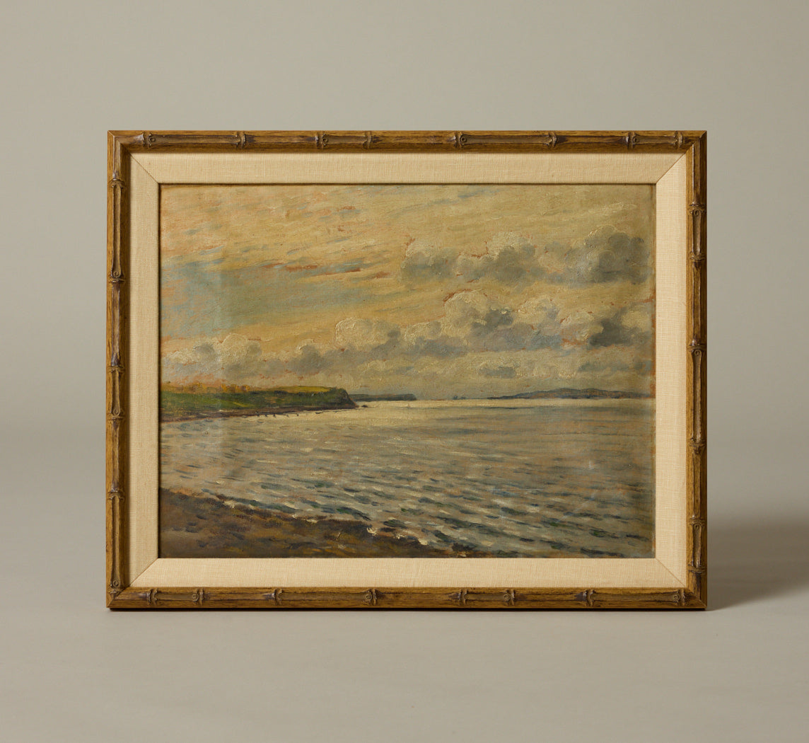 EARLY 20TH CENTURY DANISH SEASCAPE