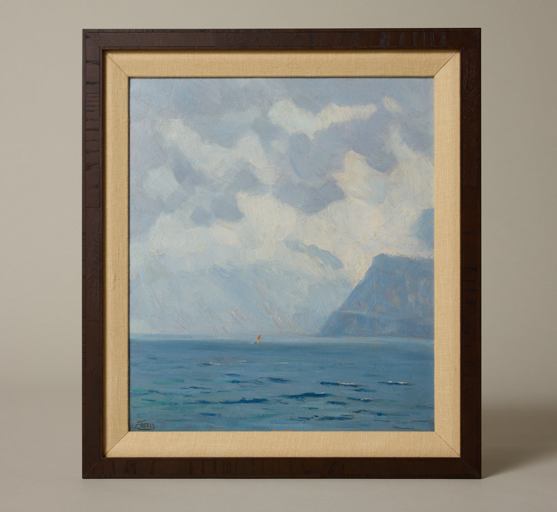 20TH CENTURY IMPRESSIONIST EUROPEAN SEASCAPE