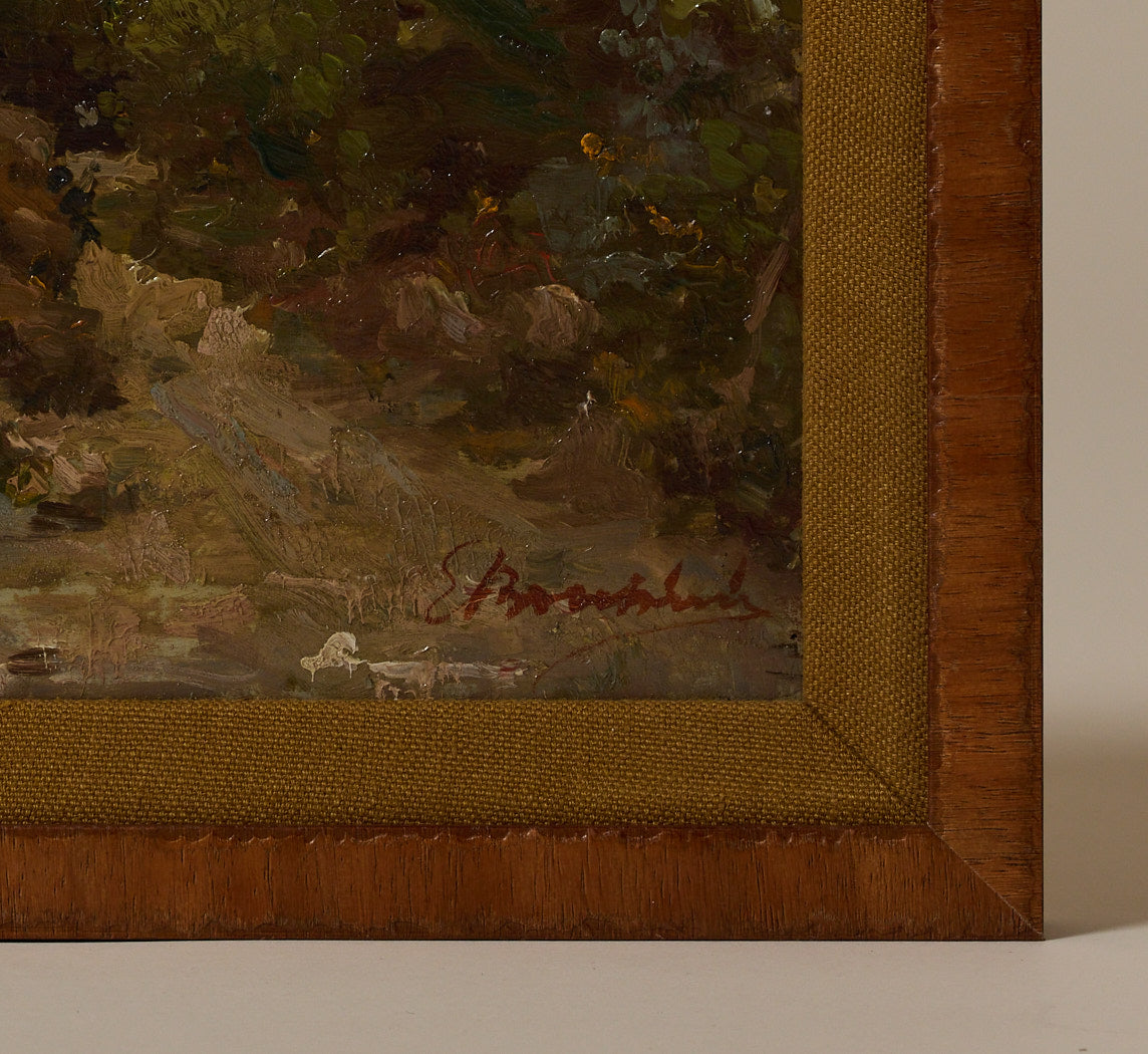 1930S ITALIAN IMPRESSIONIST LANDSCAPE