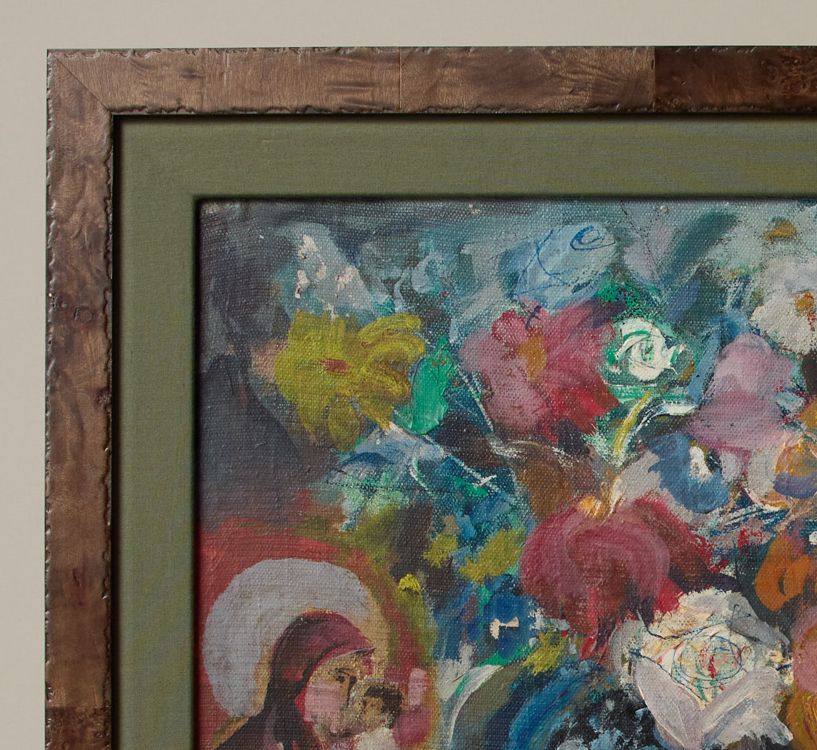 FRENCH EXPRESSIONIST FLORAL STILL LIFE