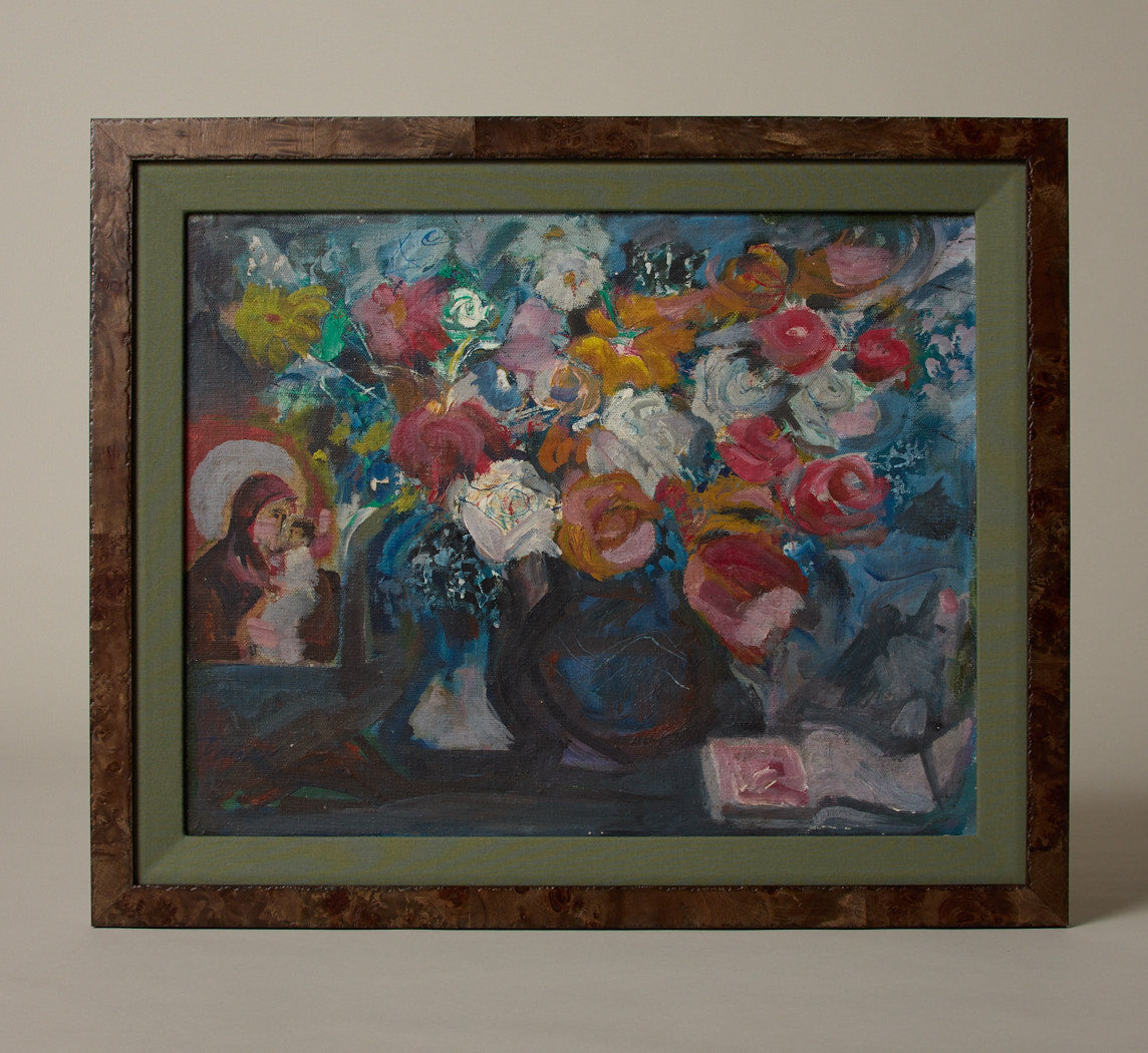 FRENCH EXPRESSIONIST FLORAL STILL LIFE