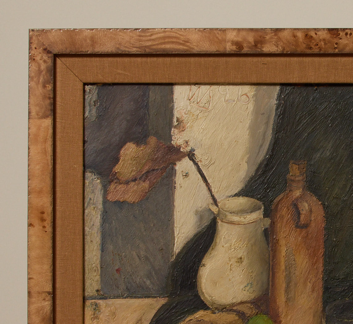 1920S EUROPEAN SCHOOL TABLETOP ARRANGEMENT STILL LIFE