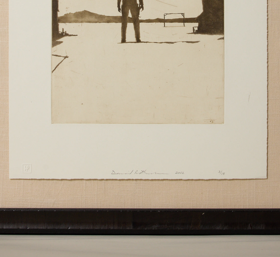 DAVID RATHMAN "I FORGOT IT WAS SUNDAY" ETCHING