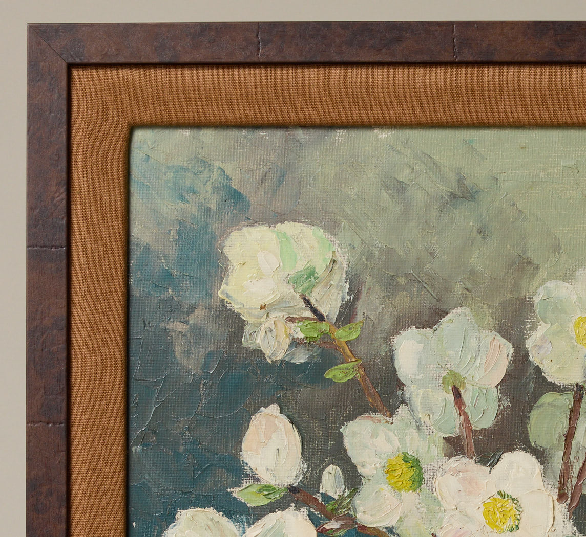 1960 STILL LIFE BOUQUET OF HELLEBORES