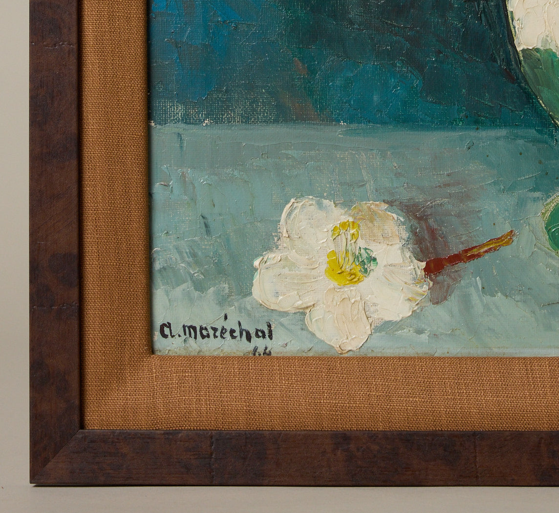 1960 STILL LIFE BOUQUET OF HELLEBORES
