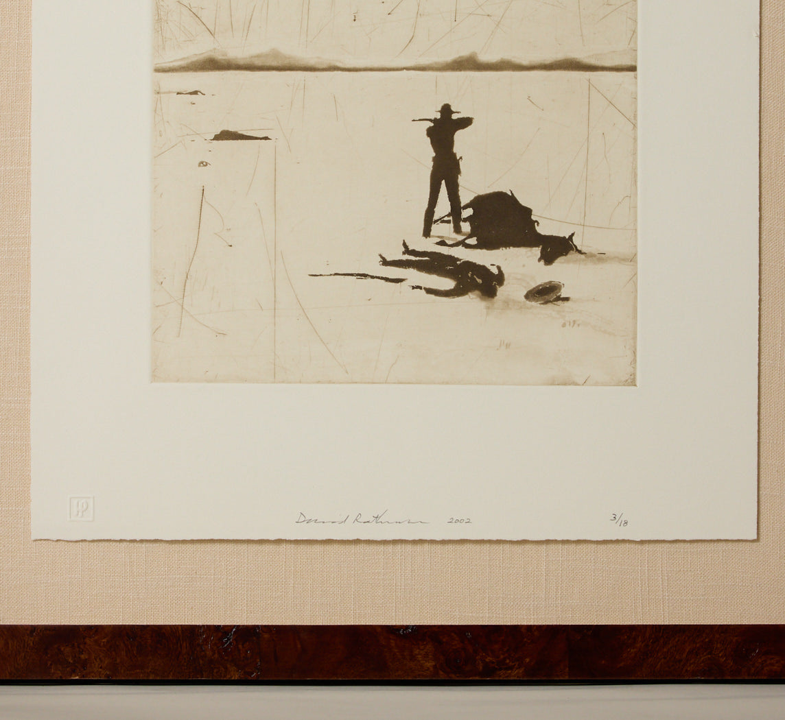 DAVID RATHMAN "MONTANA'S KILLING ME" ETCHING 2002