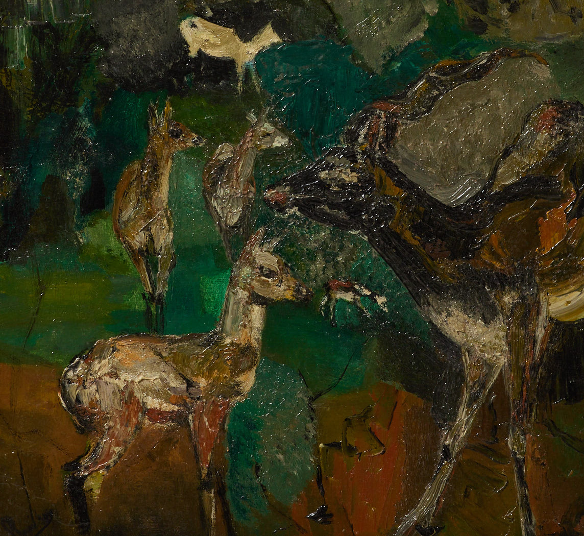 1960S DUTCH NEW HAGUE SCHOOL DEER