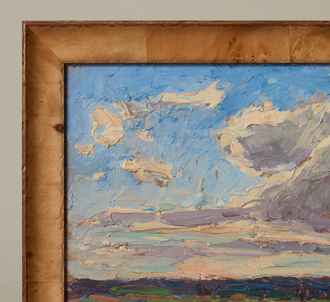 1940S FRENCH IMPRESSIONIST LANDSCAPE