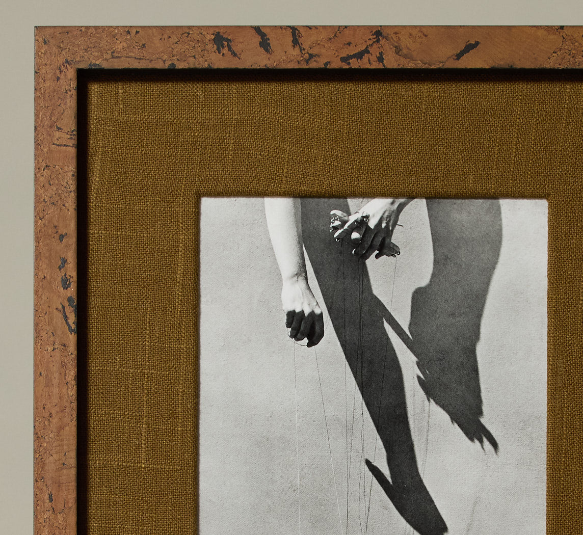 1929 TINA MODOTTI GELATIN SILVER PRINT "HANDS OF A PUPPETEER"