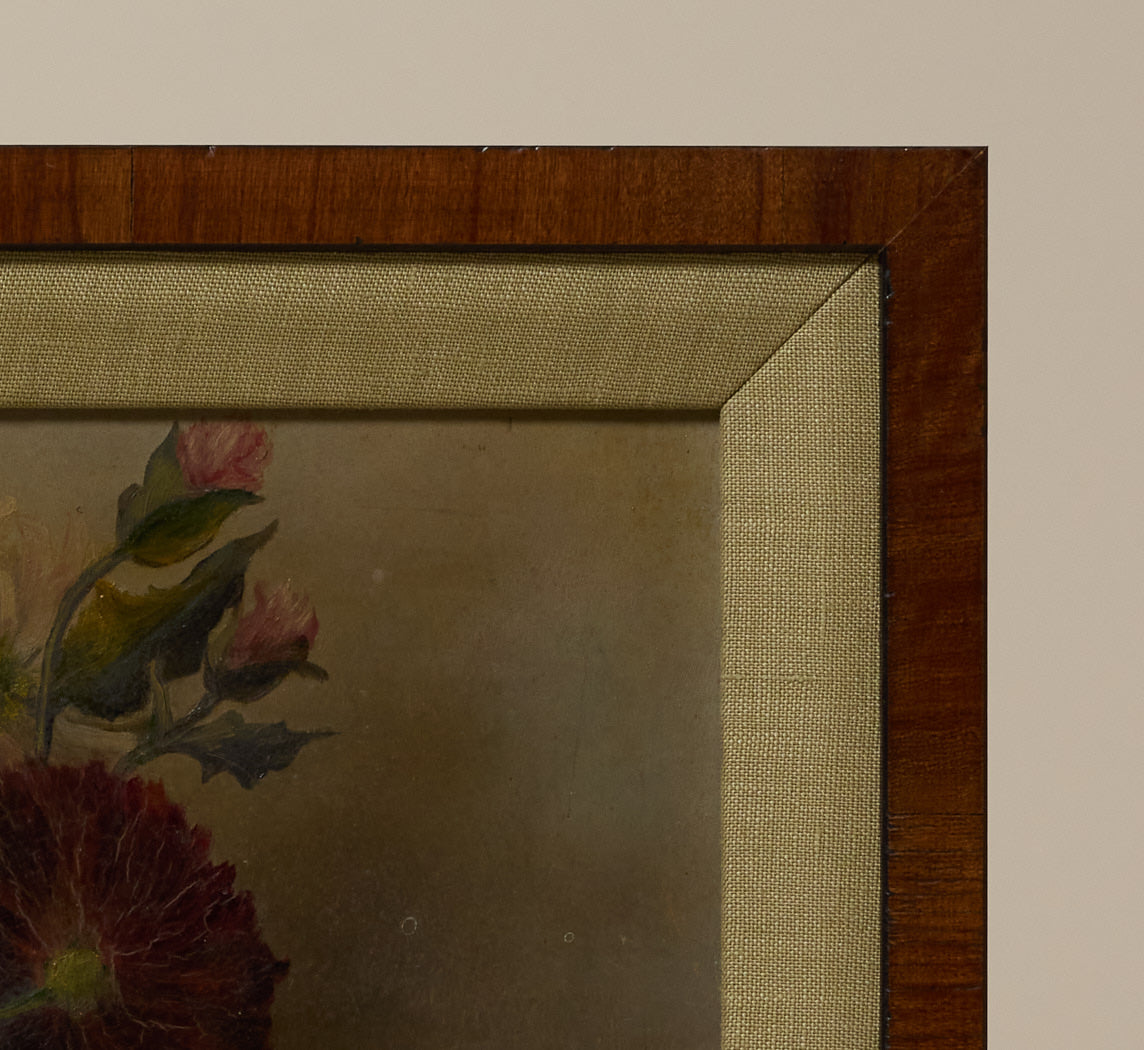 19TH CENTURY ENGLISH CHRYSANTHEMUM STILL LIFE