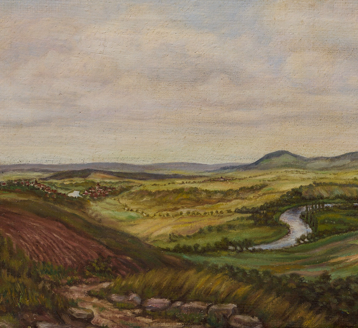 1970S RIVER VALLEY LANDSCAPE