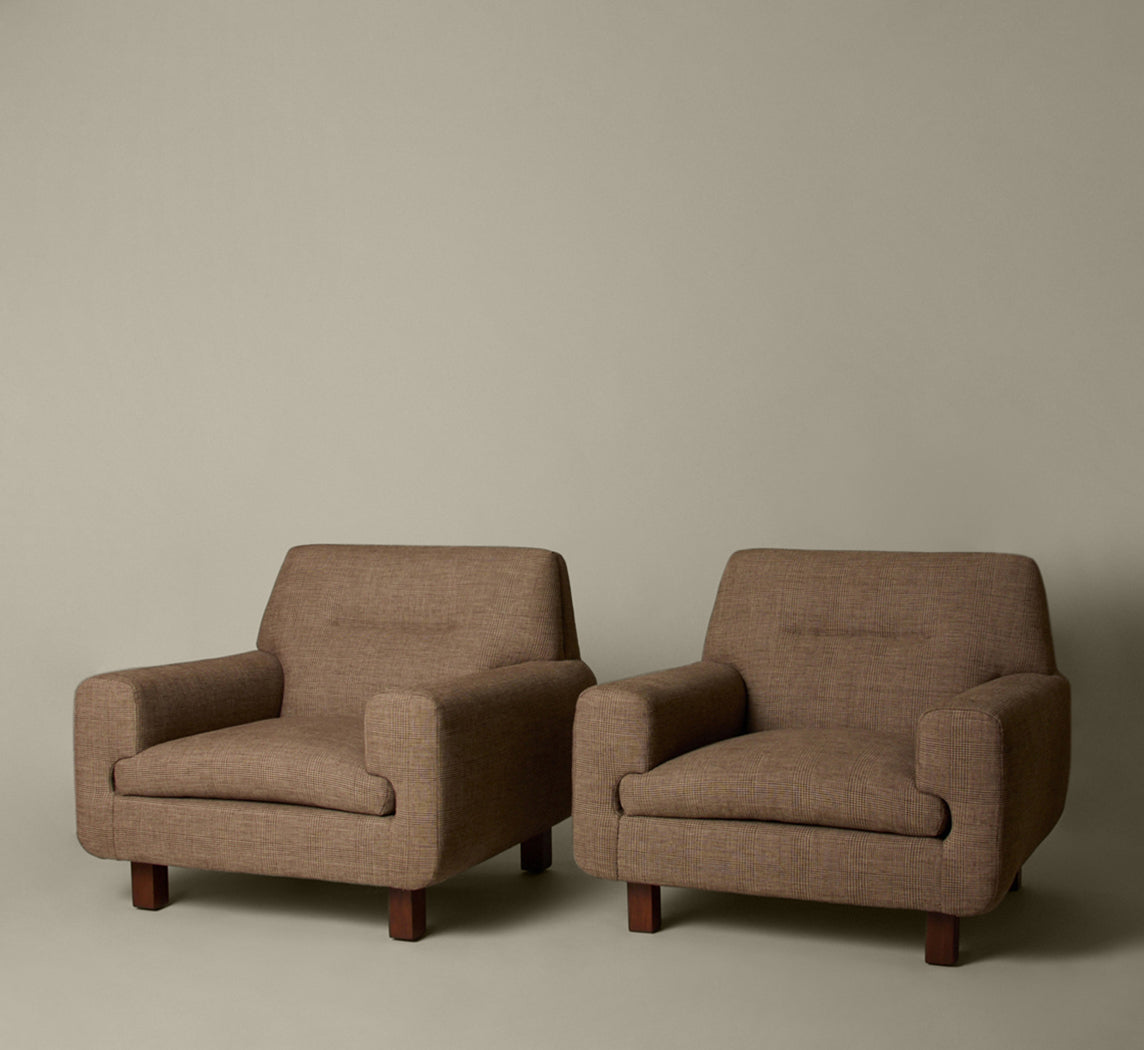 PAIR OF 1950S ITALIAN LOUNGE CHAIRS