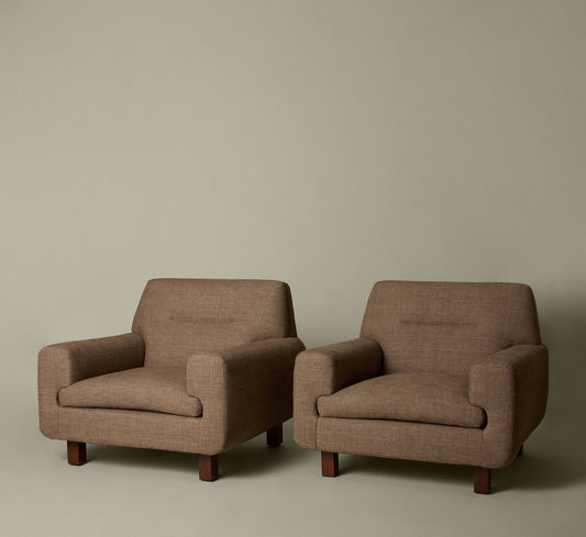 PAIR OF 1950S ITALIAN LOUNGE CHAIRS