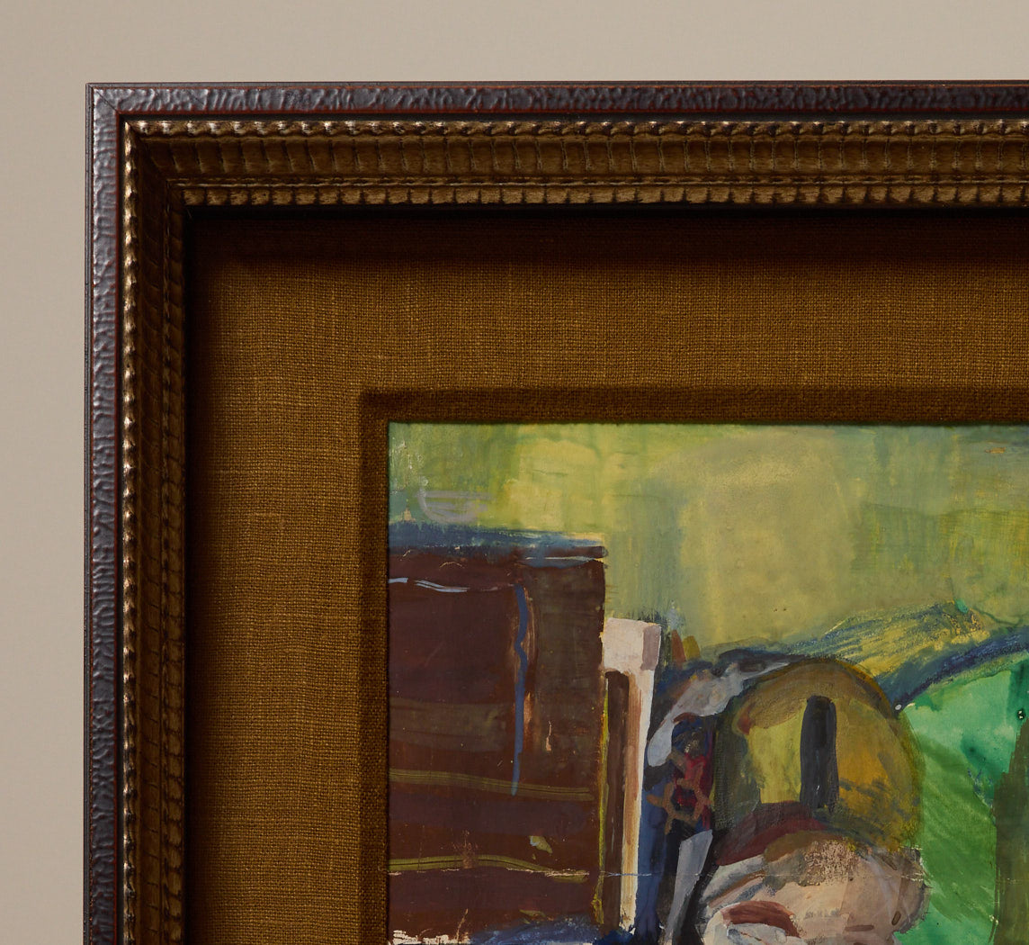 EARLY 20TH CENTURY RUSSIAN ABSTRACT INTERIOR