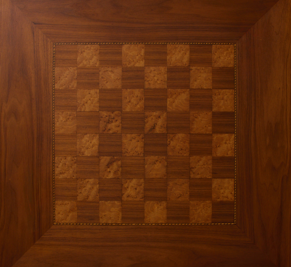 TEAK CHESS TABLE
