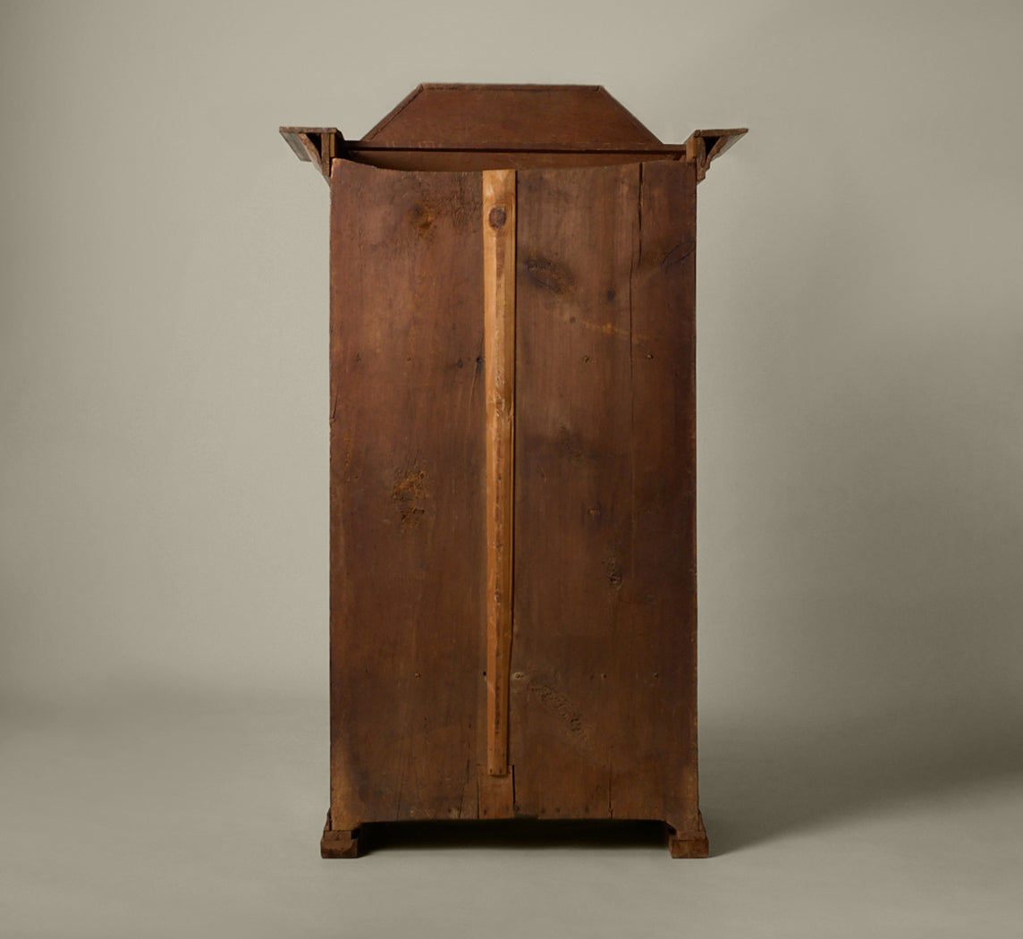 19TH CENTURY FOLK ART SWEDISH CUPBOARD