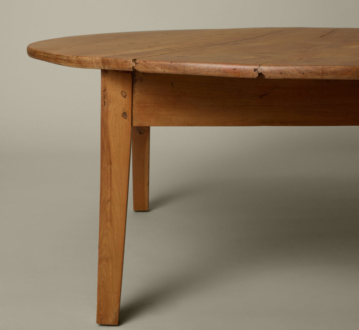 PRIMITIVE CHERRY PLANK COFFEE TABLE