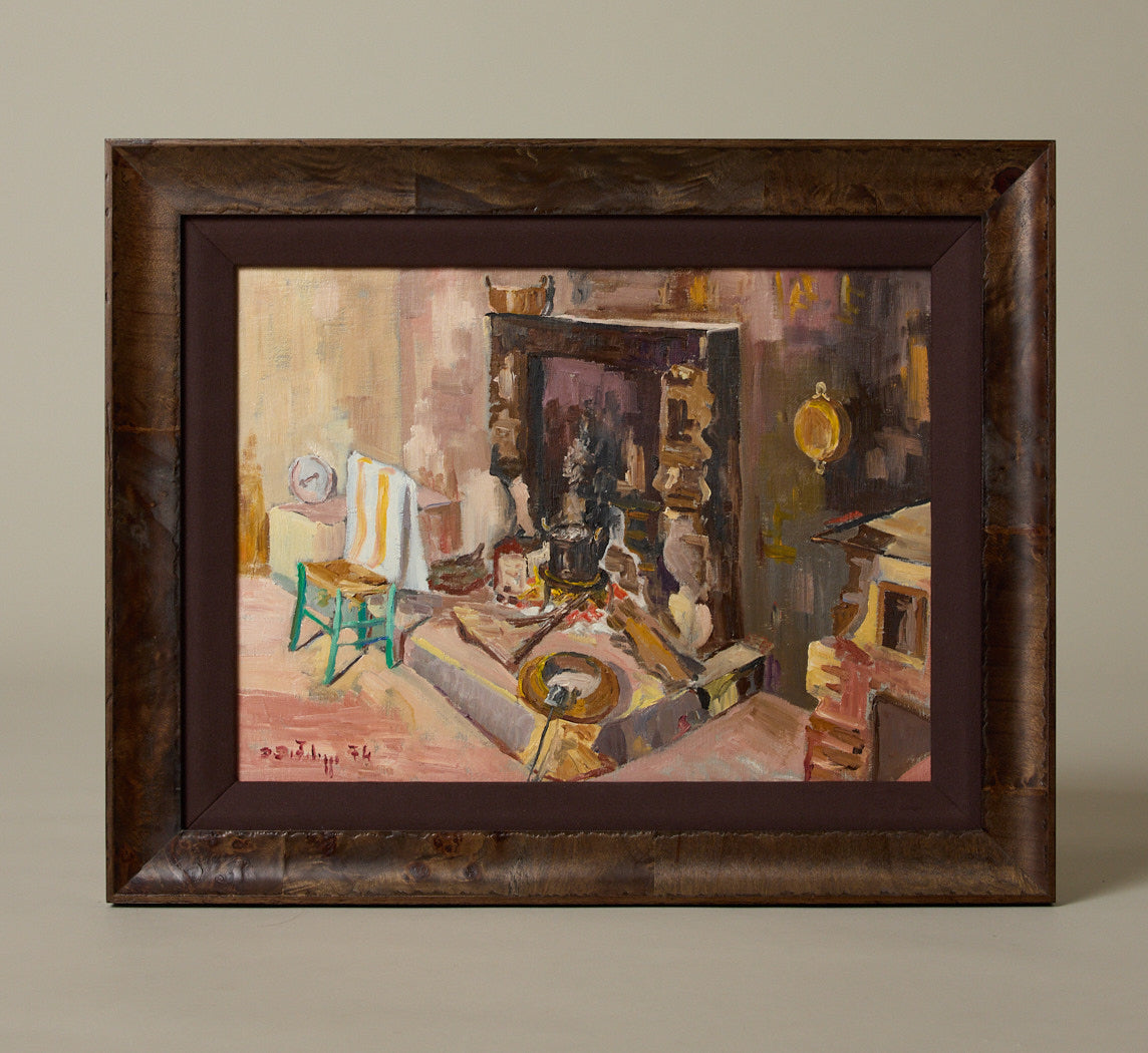 1970 ITALIAN INTERIOR STILL LIFE