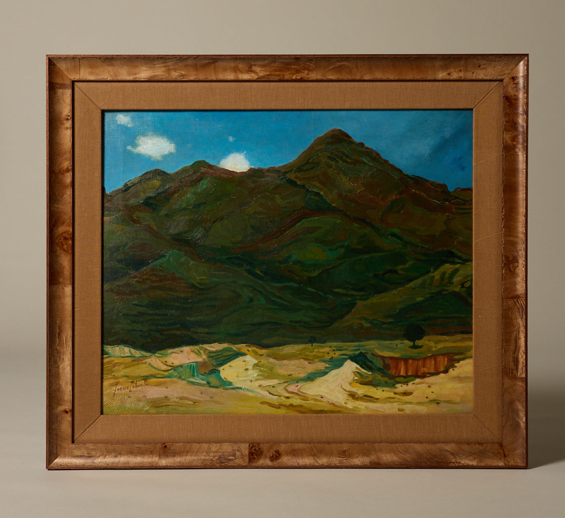 20TH CENTURY SPANISH MOUNTAIN LANDSCAPE
