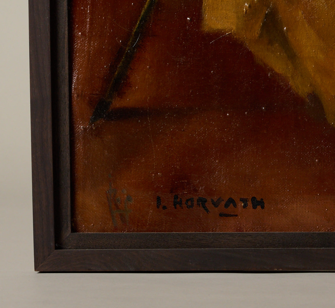 EUROPEAN SCHOOL VIOLIN STILL LIFE