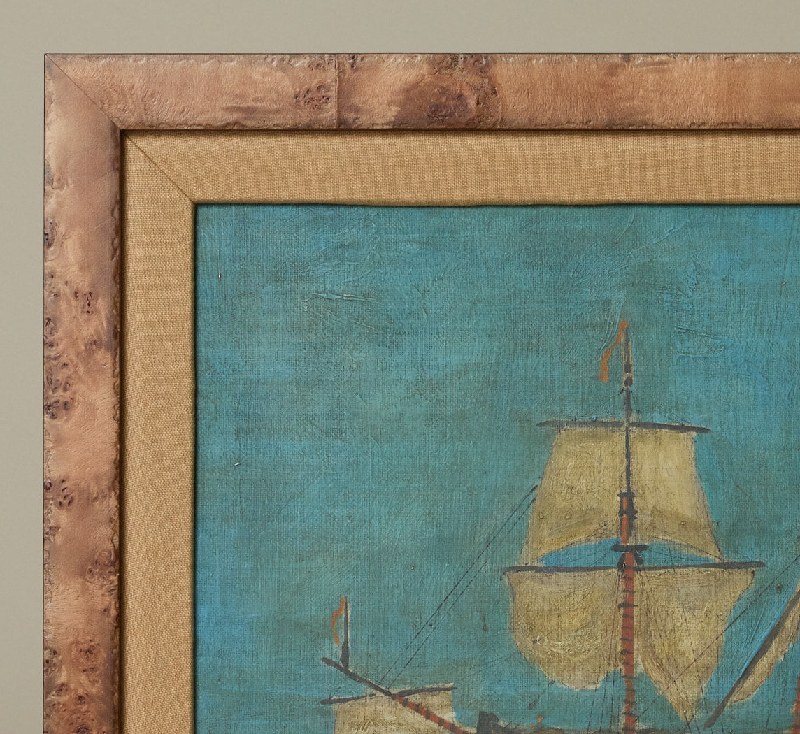 ANTIQUE AMERICAN SHIP CIRCA 1900S