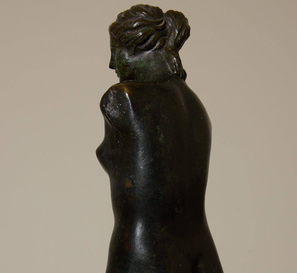 EARLY 20TH CENTURY BRONZE PATINATED VENUS DE MILO STATUE