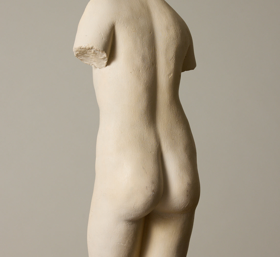 CAST STONE FEMALE NUDE SCULPTURE