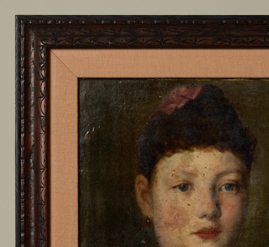 LATE 19TH CENTURY PORTRAIT OF A EUROPEAN WOMAN