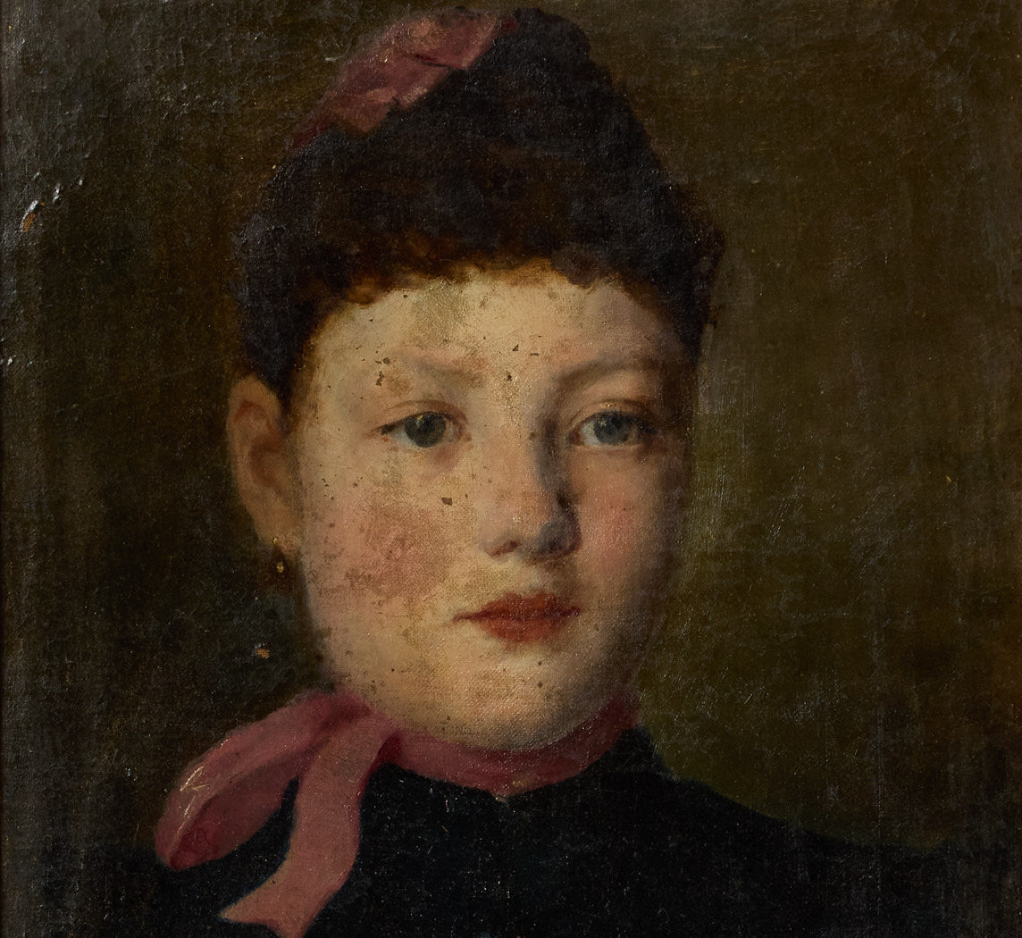 LATE 19TH CENTURY PORTRAIT OF A EUROPEAN WOMAN