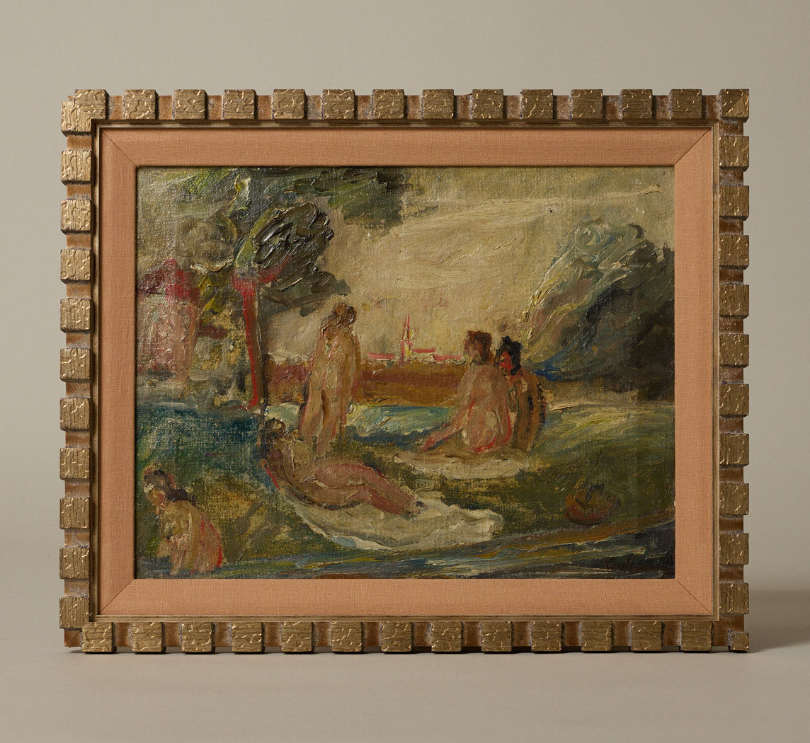 EARLY 20TH CENTURY WOMEN BATHING