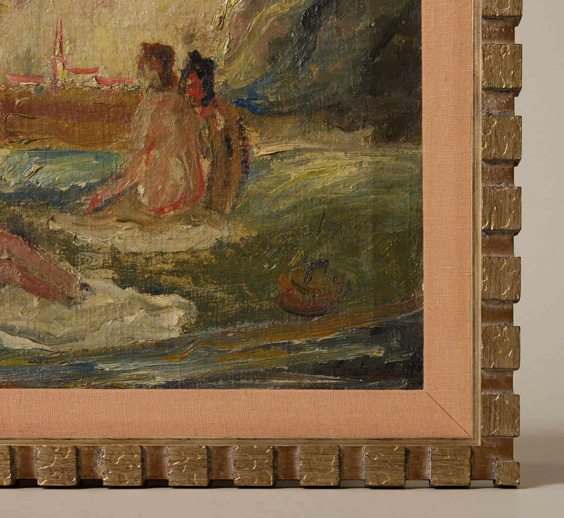 EARLY 20TH CENTURY WOMEN BATHING