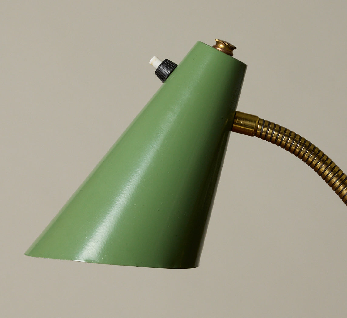1950S ITALIAN BRASS TABLE LAMP